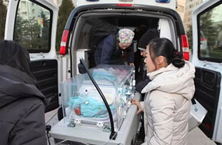牙克石市妇婴监护型护送